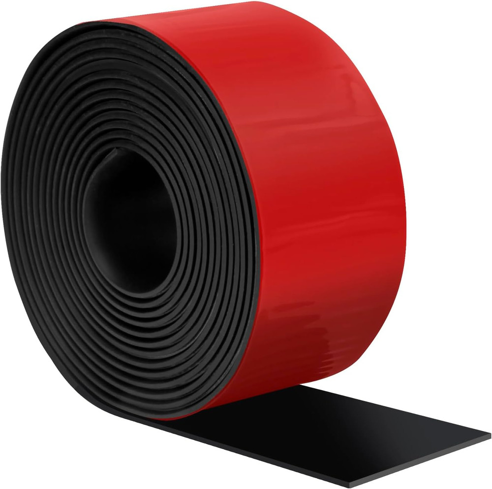 Self Adhesive Rubber Strips, Solid Neoprene Rubber Sheets Rolls Strips with Adhe