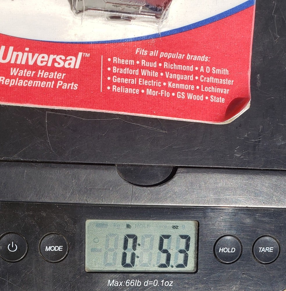 Universal UV13359 Electric Water Heater Upper Thermostat Richmond RP13359 WH10A