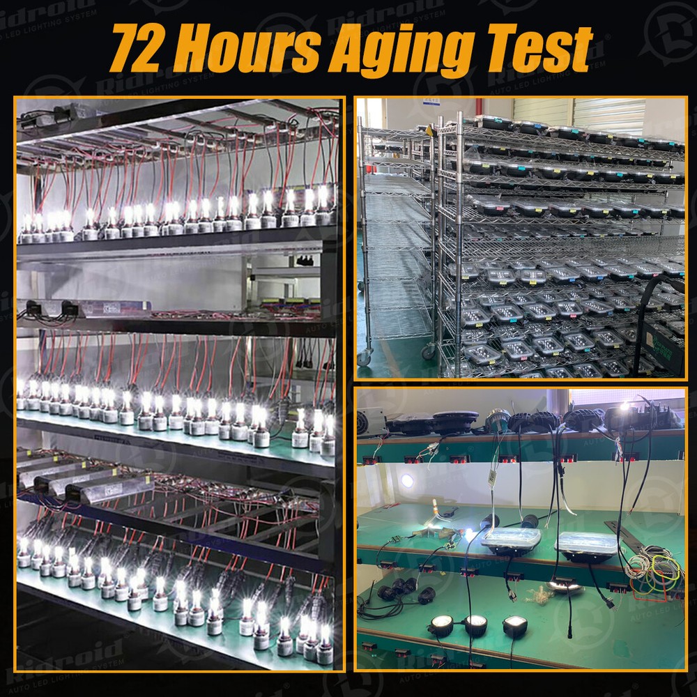 RIDROID 9006 LED Headlight Bulb Conversion Kit Low Beam White Super Bright 6500K