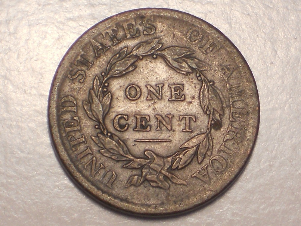 1816 Large Cent (VF & Attractive)