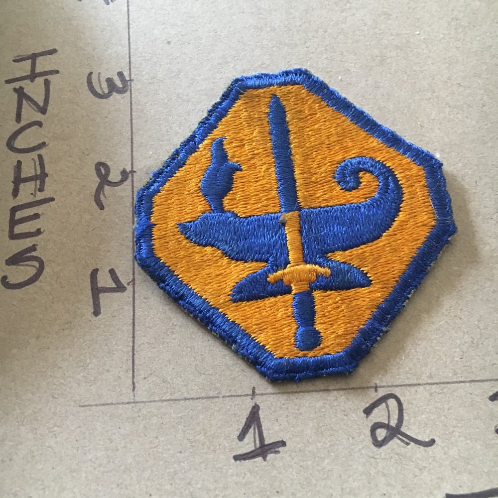 WW2 to Korea era Army Specialized Training Program CMD c/e no glow Patch 4/24/25