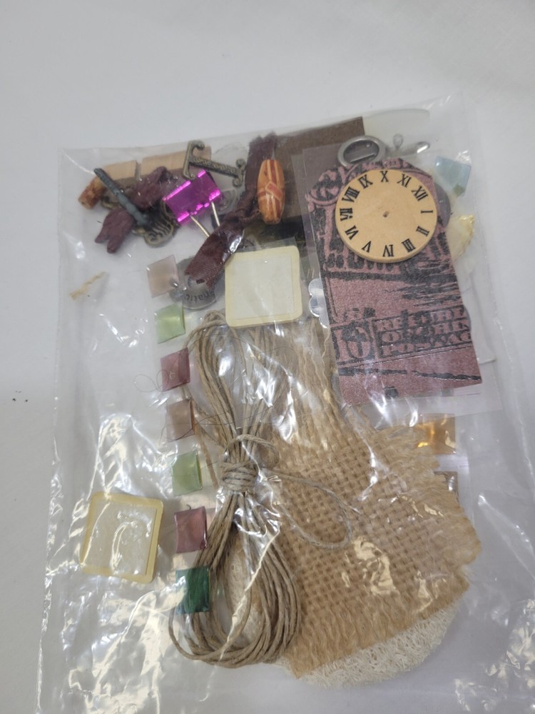 Ephemera for Card Making scrapbooking Texture Pieces Mixed Bag