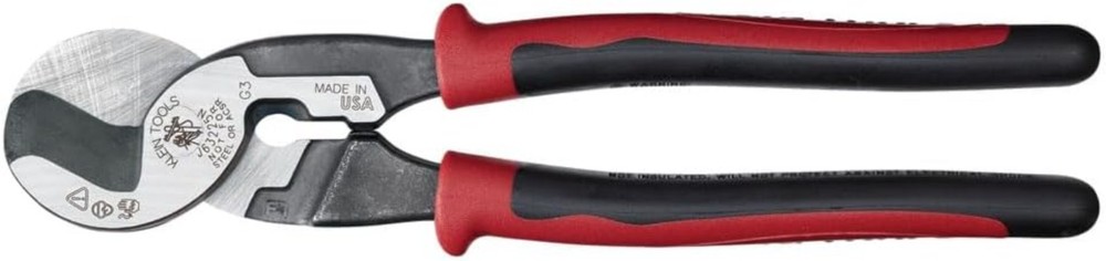 Cable Cutter, , Journeyman High-Leverage Wire Cutter and Stripper for Cutting...