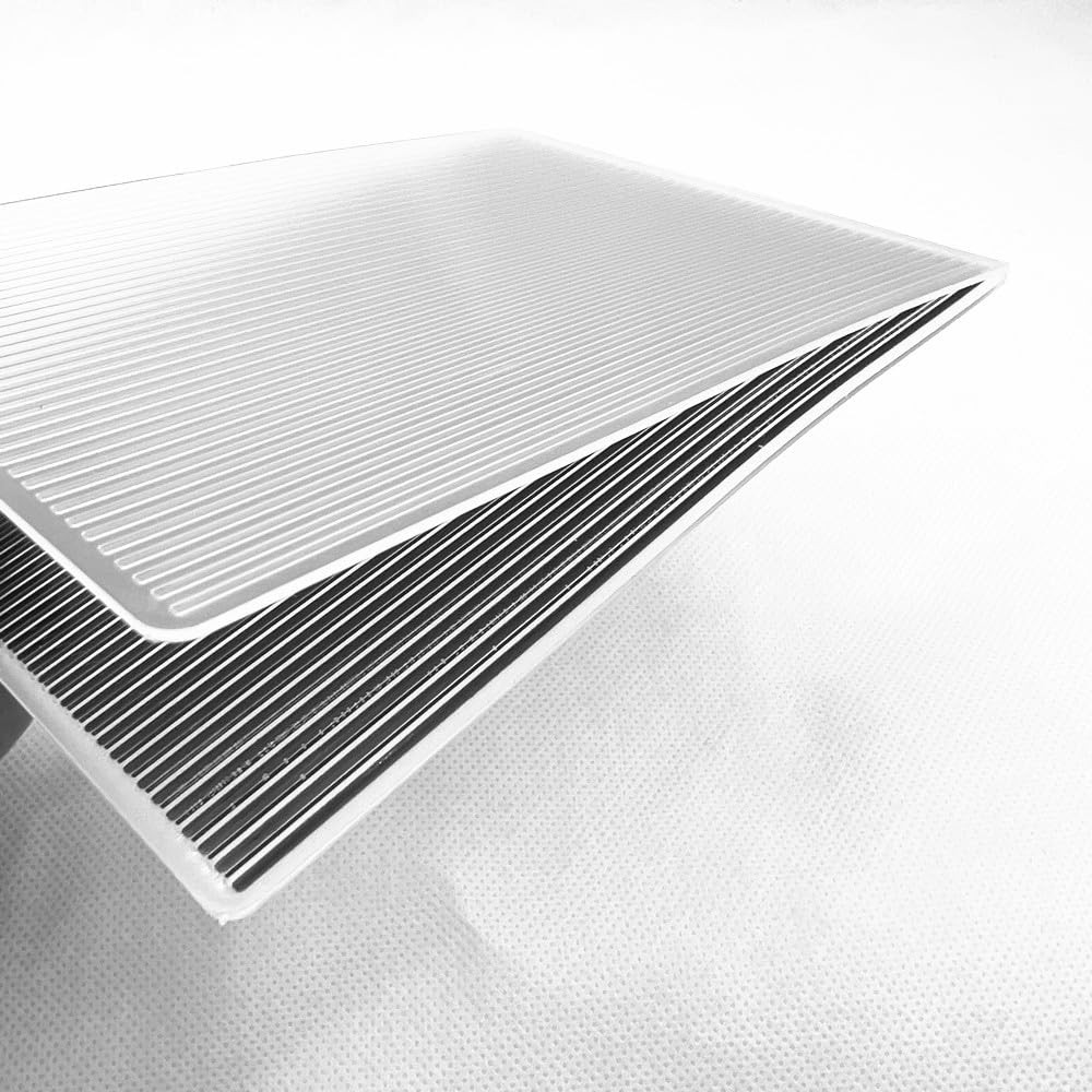 Stripe Background Pattern Plastic Embossing Folder, 3D Textured Impressions W...