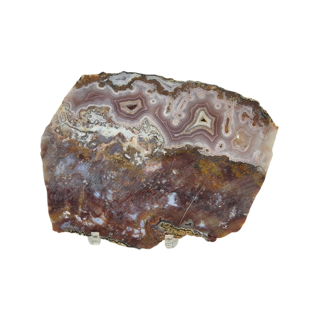 Moroccan Agate, slab, cabbing rough, lapidary, #R-6391