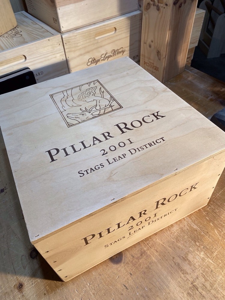 wooden wine box