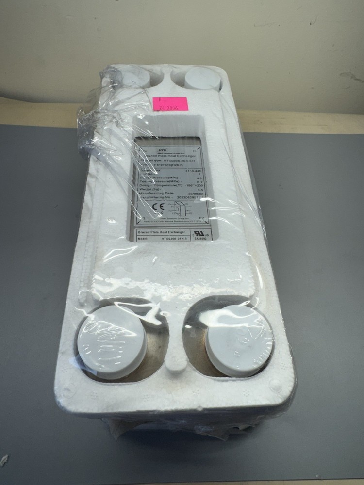 HTG Brazed Plate Heat Exchanger HTG030B-24-4.5-H Brand NEW