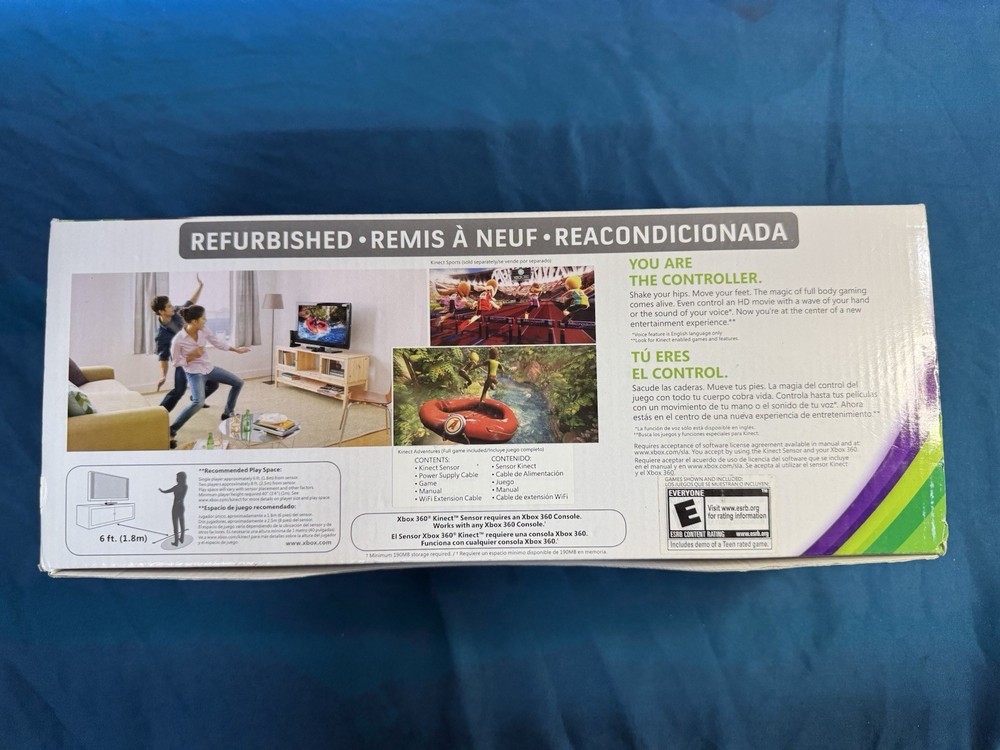 Xbox 360 Kinect Sensor - CIB - Game Included!