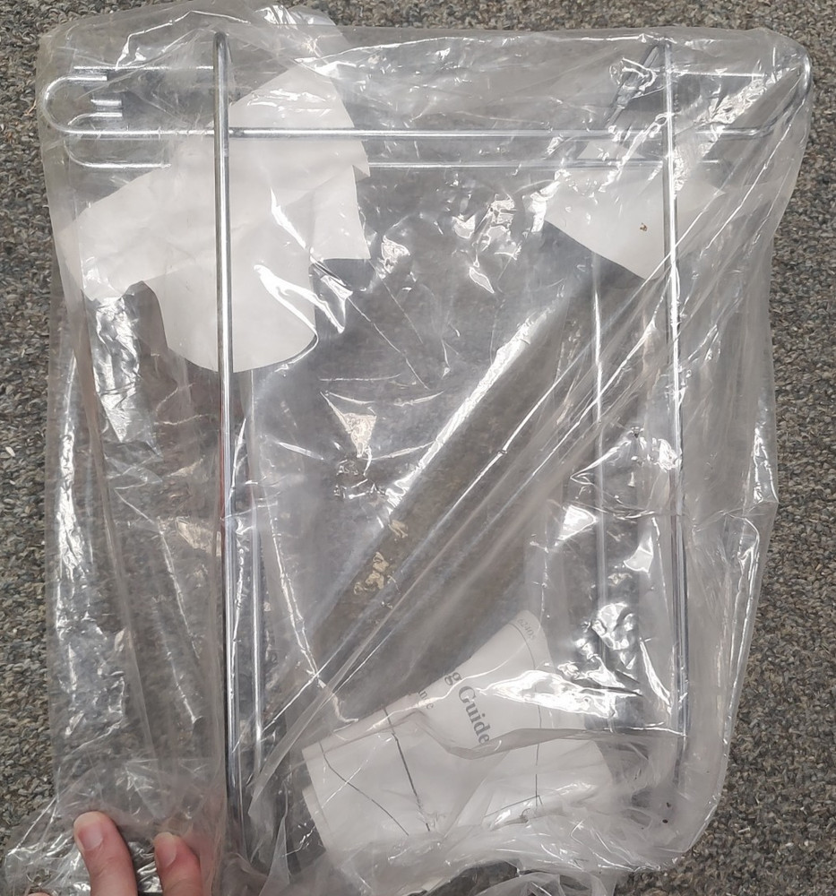 Rev A Shelf Under Cabinet Combination Stemware/Bottle Rack NOS