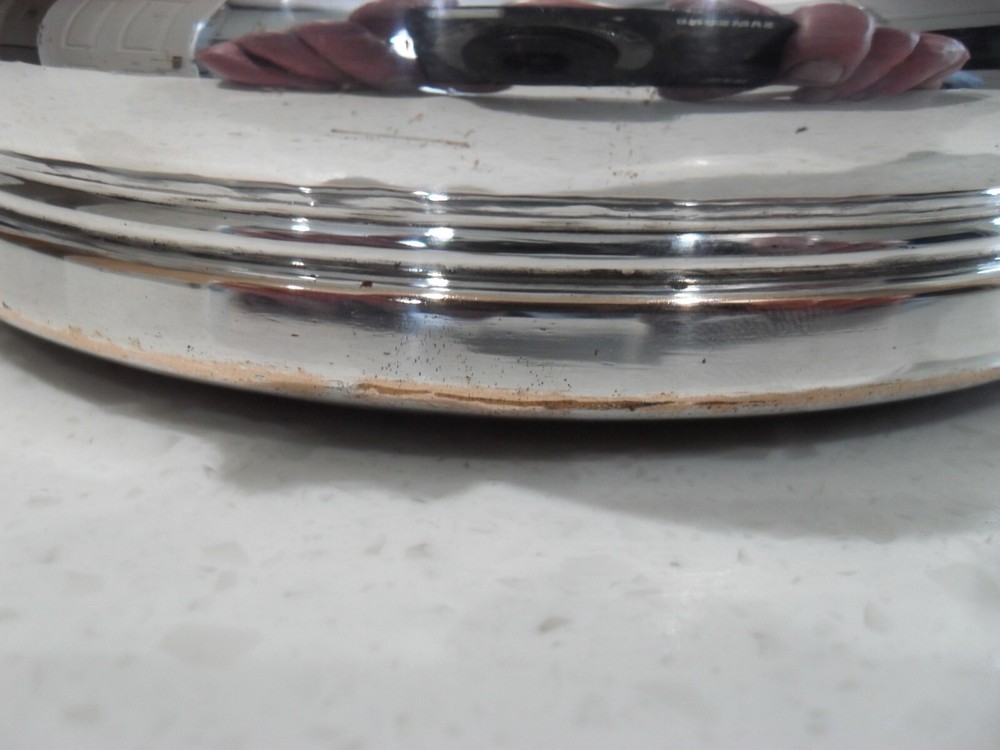 Antique Sheffield Silver Plate Coaster