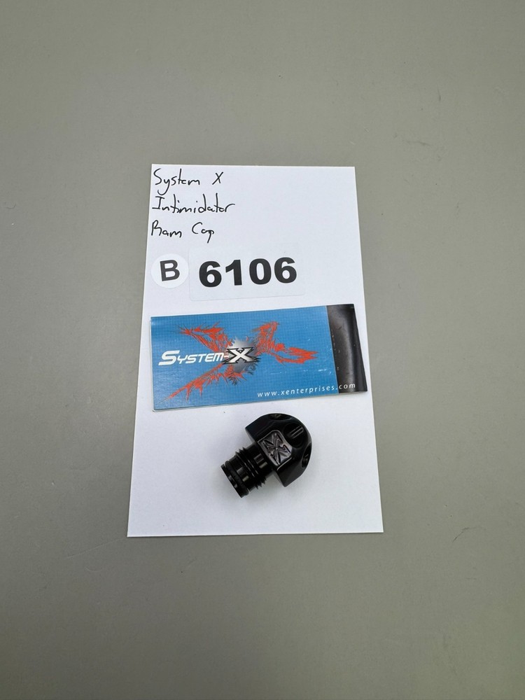 System X Intimidator Ram Cap-Gloss Black