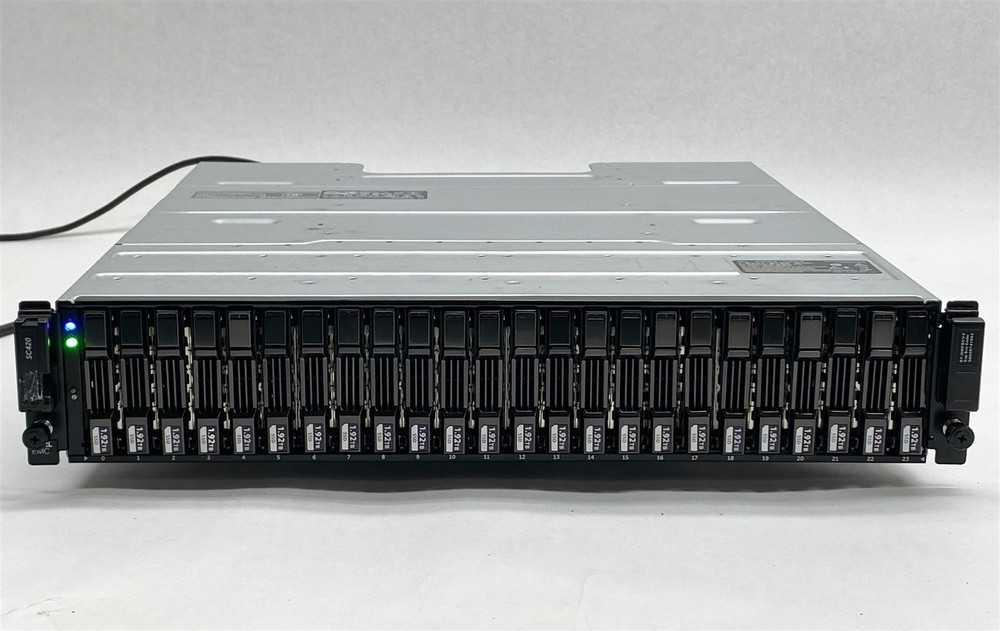 Dell EMC SC420 24-Bay 2.5" Storage Array w/ 2*SC2 SAS Controller 2*PSU