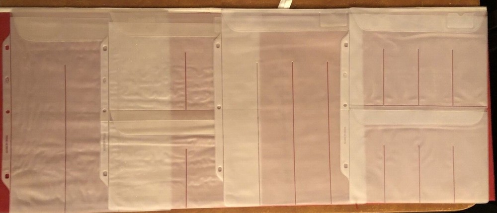 Creative Memories Accessory Binder Sticker Protectors STUDIO or GREAT LENGTHS