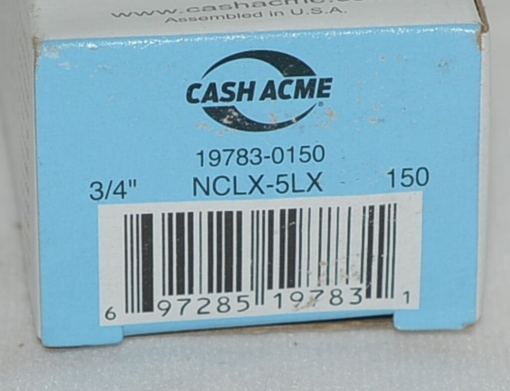 Cash Acme NCLX 5LX 19783 0150 3/4" Extended Inlet Pressure Relief Valve