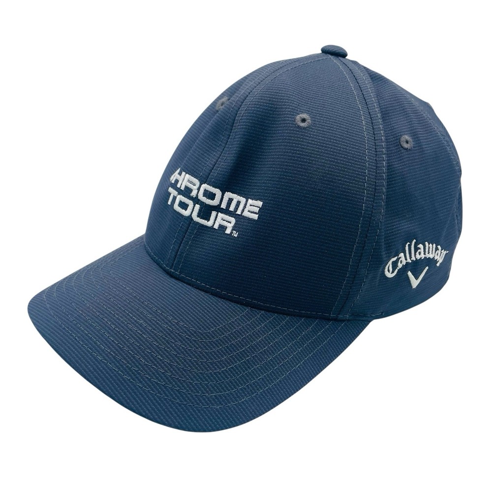 Callaway Hat Men’s Adjustable Gray Snapback Chrome Tour Cap