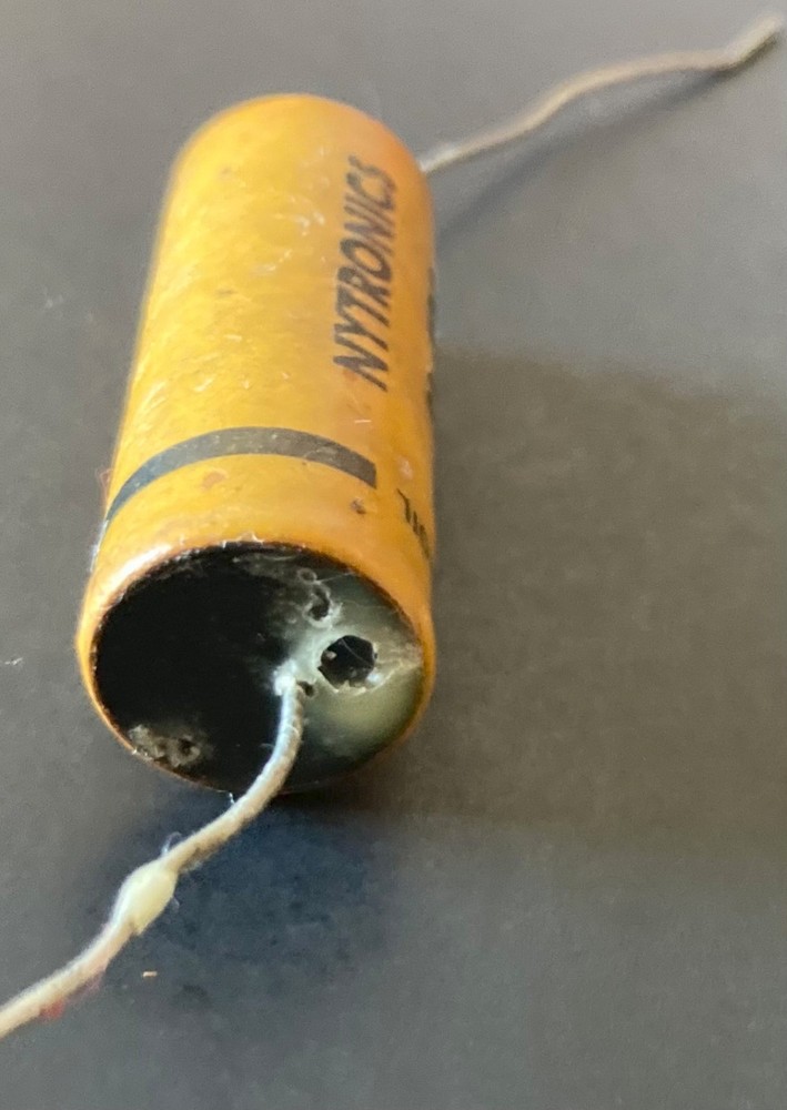 Nytronics 85 TOC Capacitor 1 MFD 400 VDC *Not Tested*