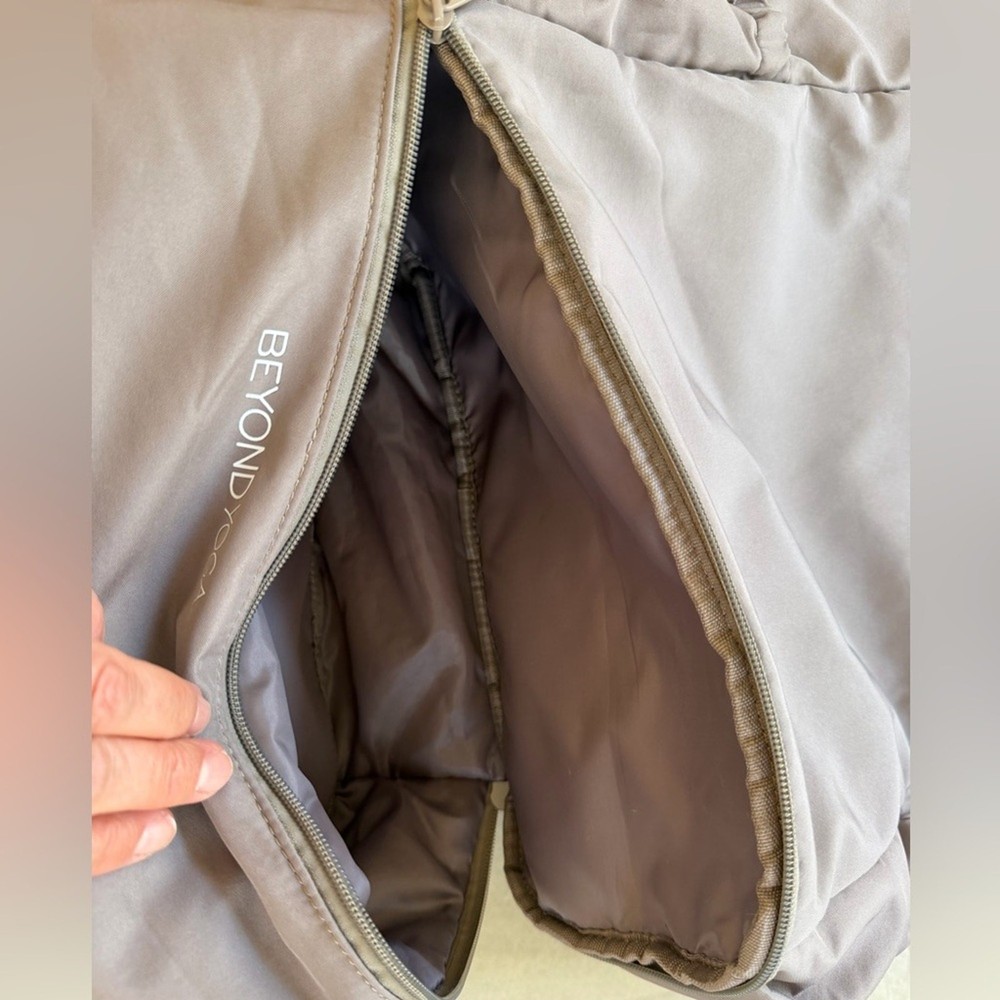 Beyond Yoga Gray TaupeBackpack