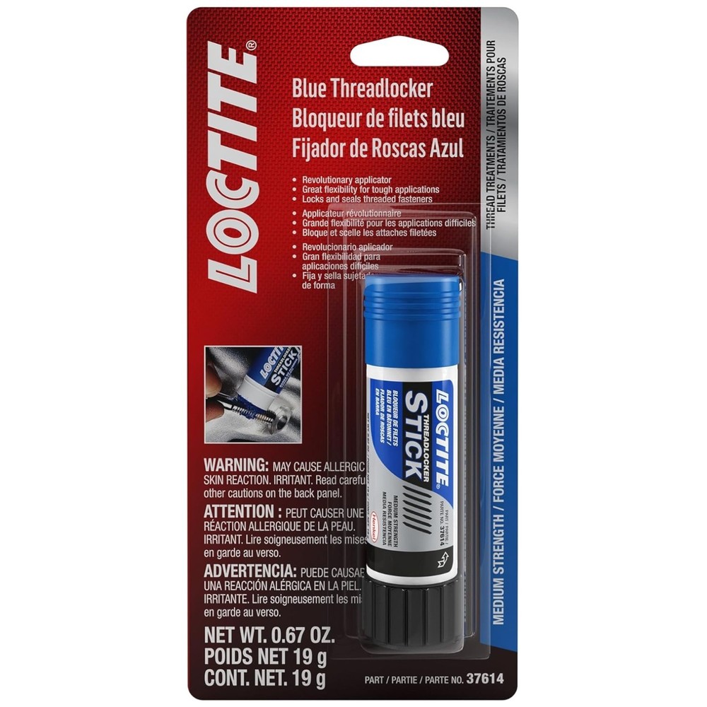 Blue Anaerobic Threadlocker Stick 19g Leak-proof