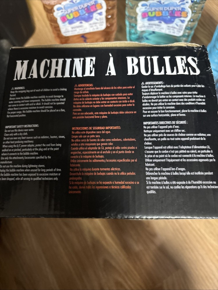 bubble machine