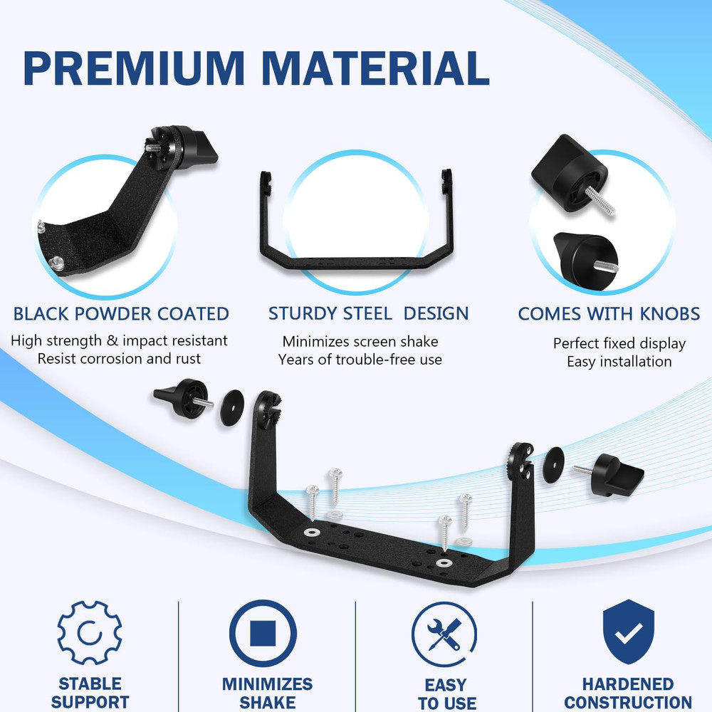 740149-1 Gimbal Bracket Mounting Bracket with Knobs Mounting Screws Fit for Heli