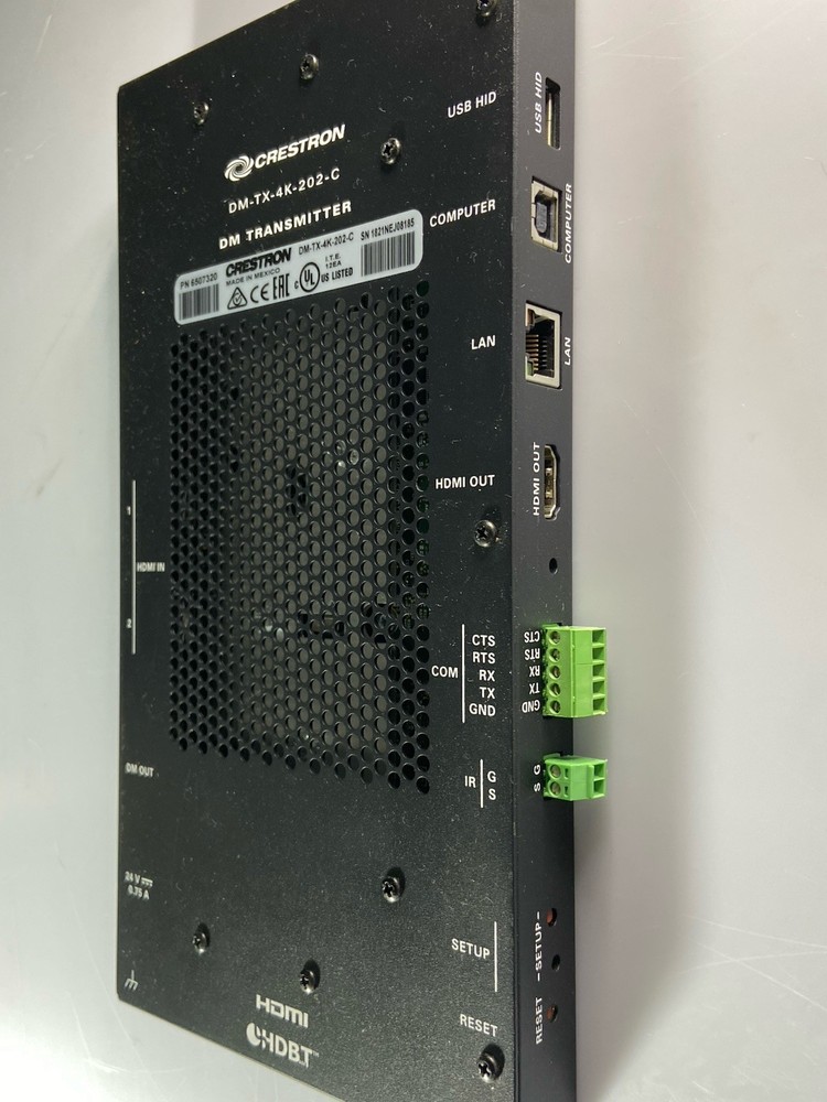 CRESTRON • DM-TX-4K-202-C / DM TRANSMITTER