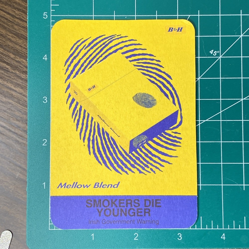 B&H Mellow Blend Blue & Yellow Coaster