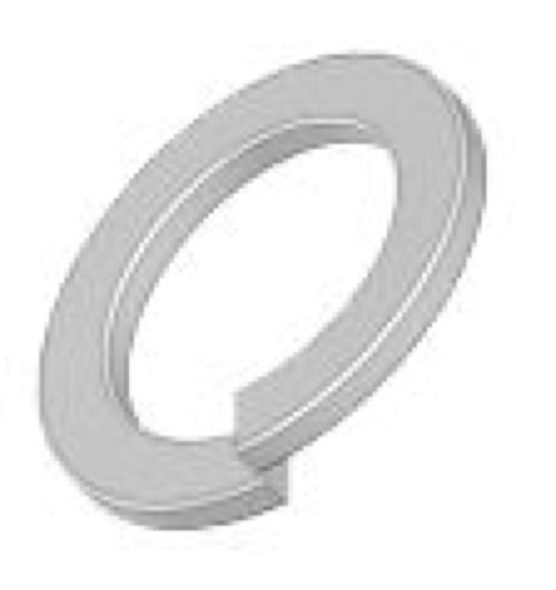 Metric M12 Split-Lock Washers - (Pack of 100)