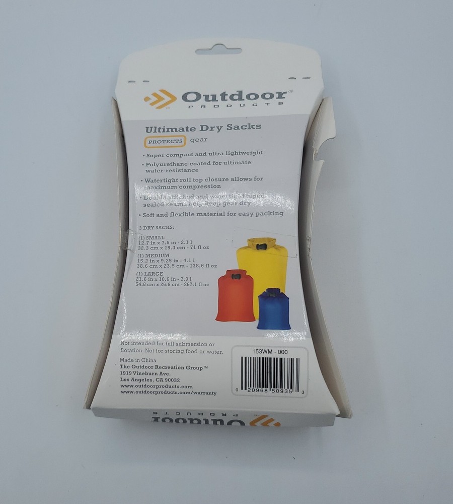 Outdoor Products Ultimate Dry Sacks