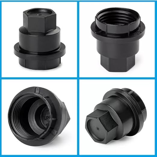 5Pcs Black Lug Nut Covers CapColor: 5pcs