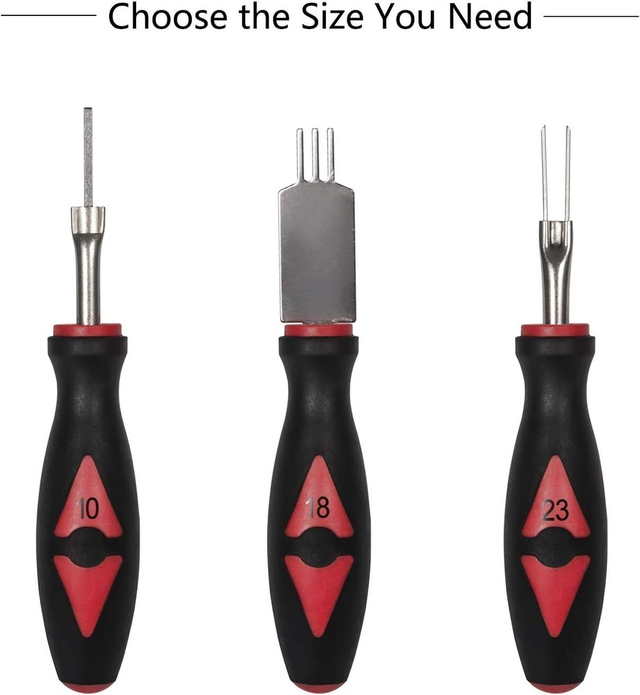 Universal Terminal Release Tools, Wire Terminal Electrical Connector Removal Kit