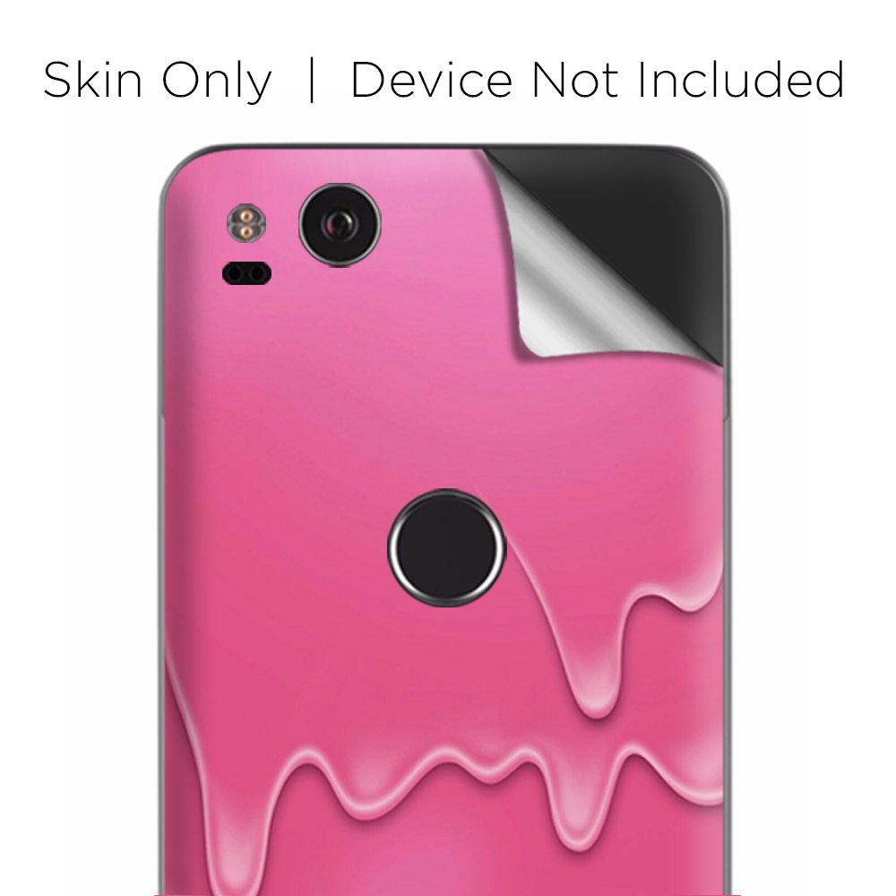 Google Pixel 2 Skins Decal Wrap Dripping Ice Cream Drips