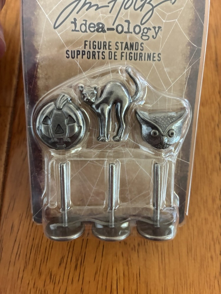 Tim Holtz Idea-Ology Figure Stands-Halloween