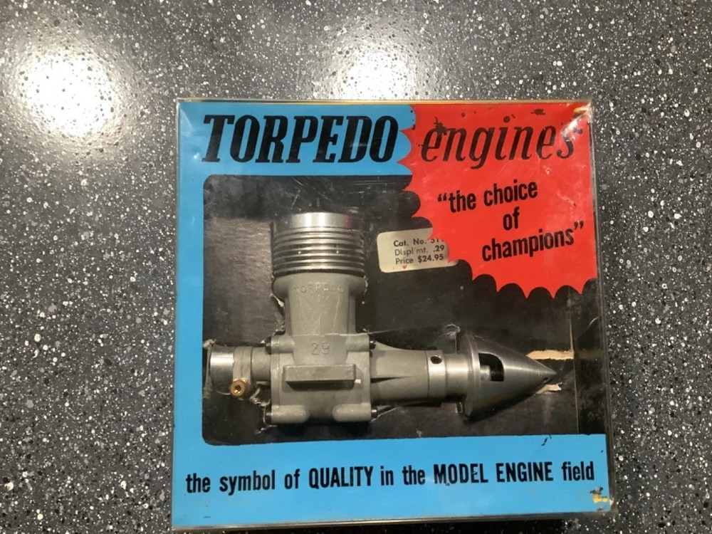 Torpedo 29R Series 64 Engine,NIB