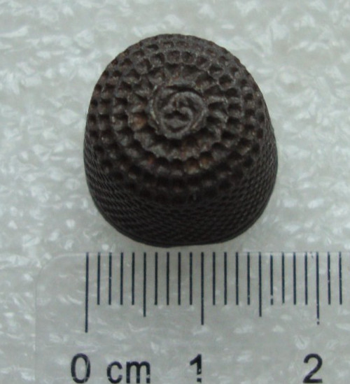Antique Old Brass Thimble M