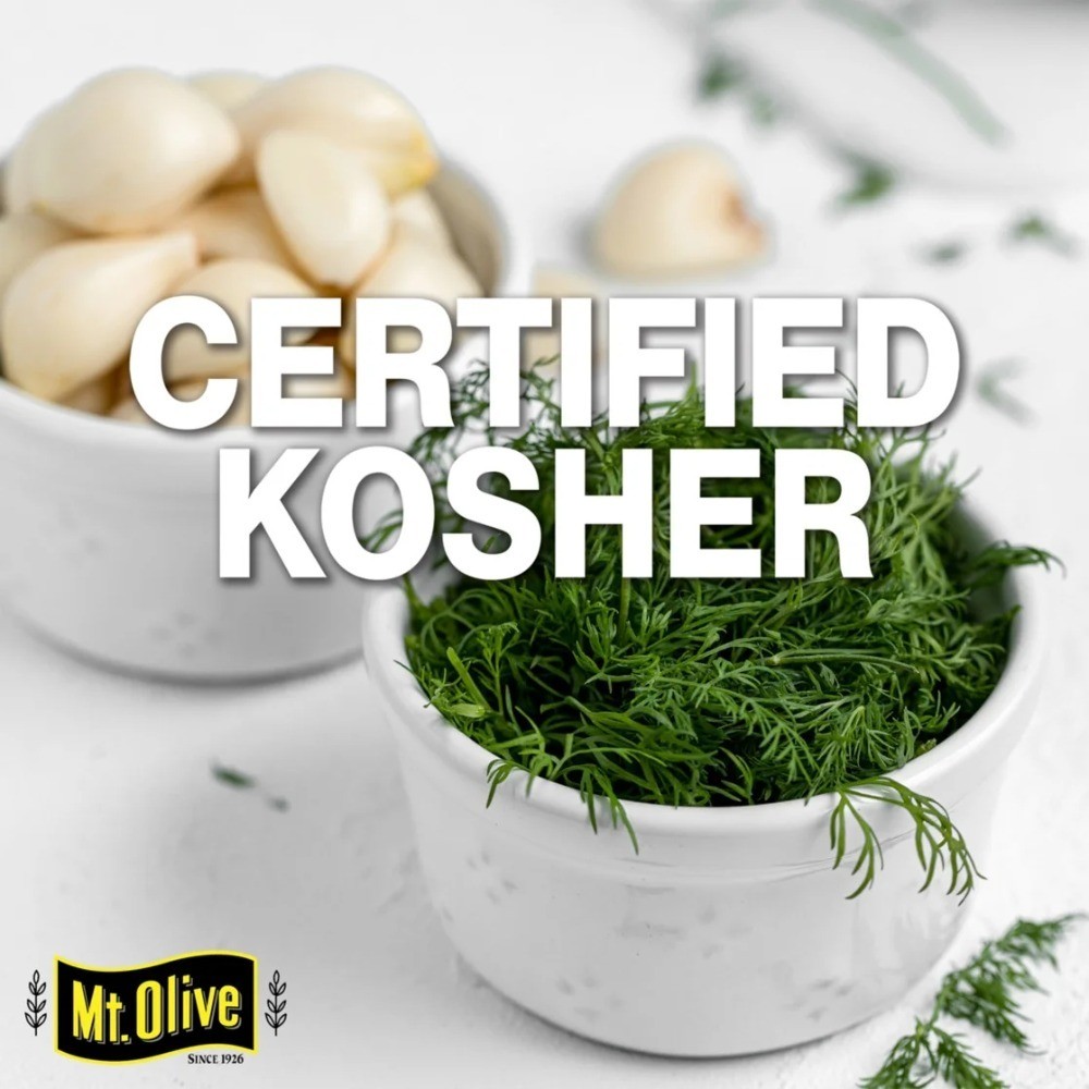 Mt. Olive Kosher Dill Spears Fresh Pack Pickles - 128 fl oz jar