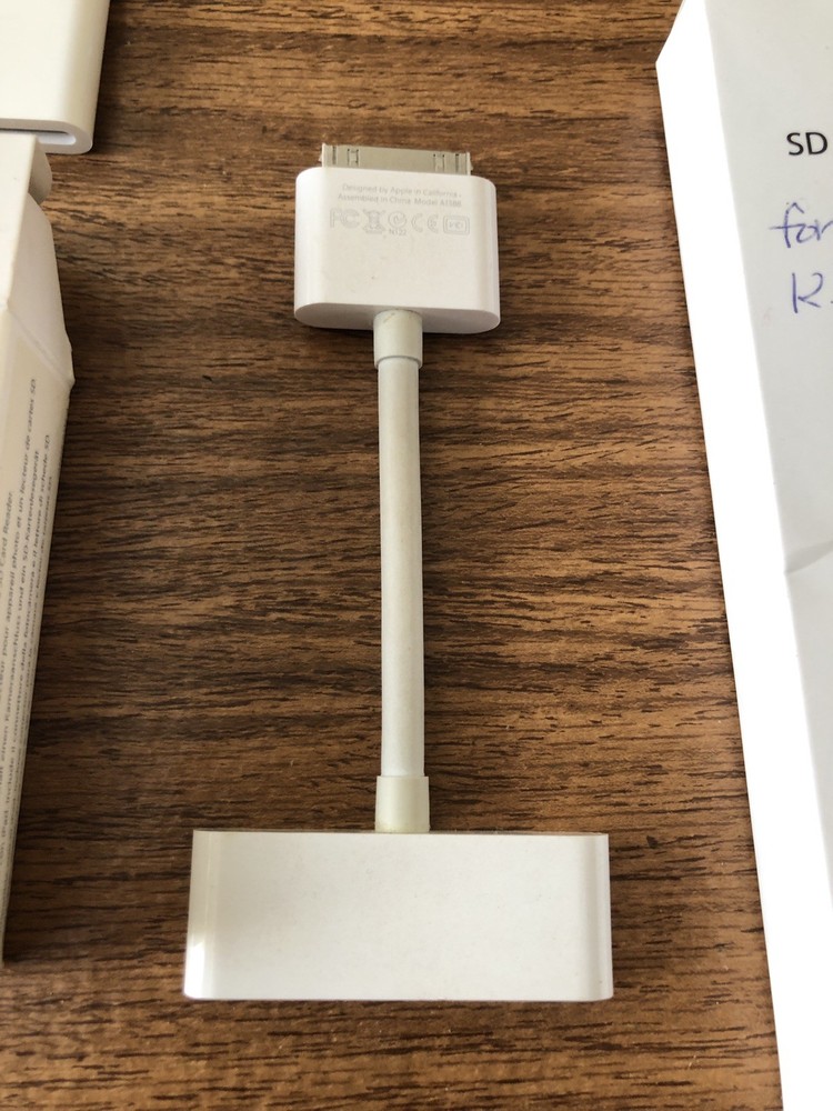 Apple Camera Connection Items - 4 Items