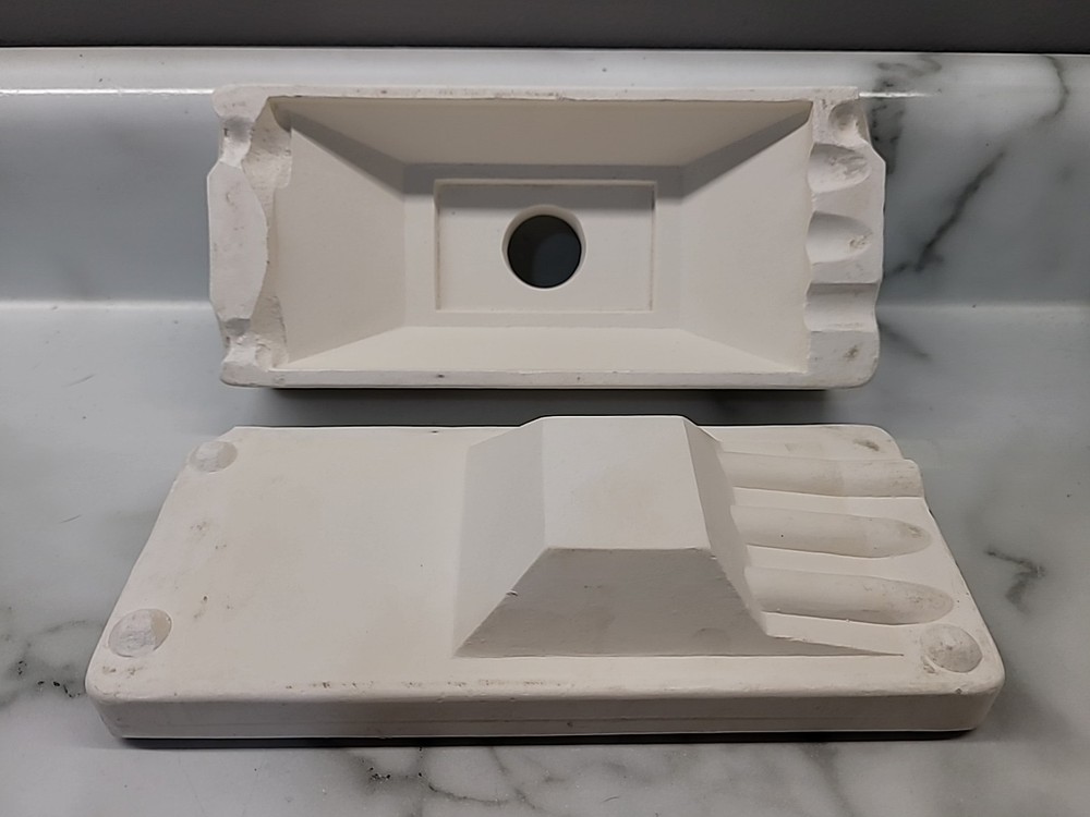 1961 Dunkin Ceramic Platform Ashtray Slip Mold #978
