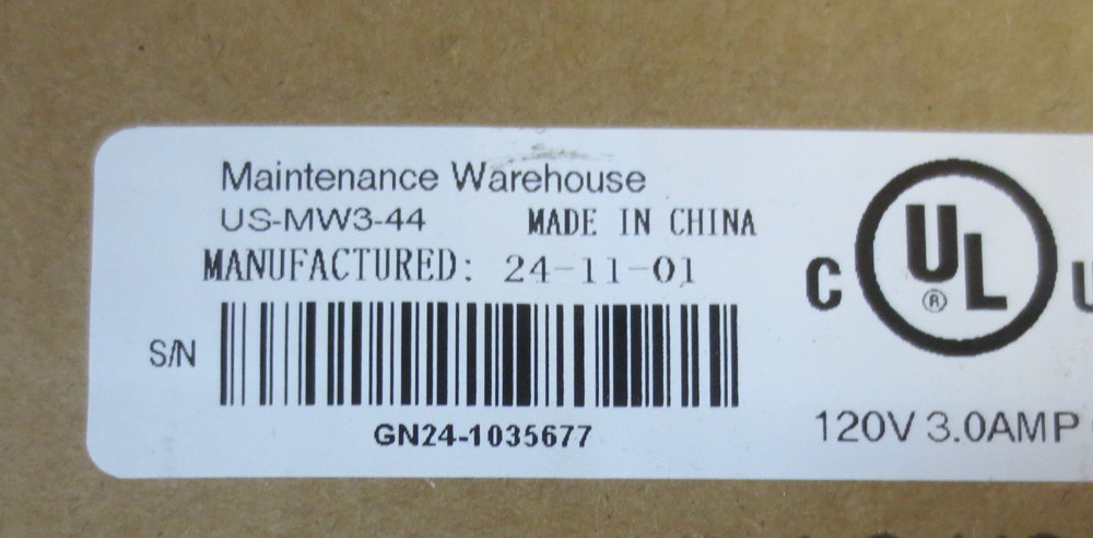 Maintenance Warehouse 1/3 HP Continuous Feed Garbage Disposal Corded