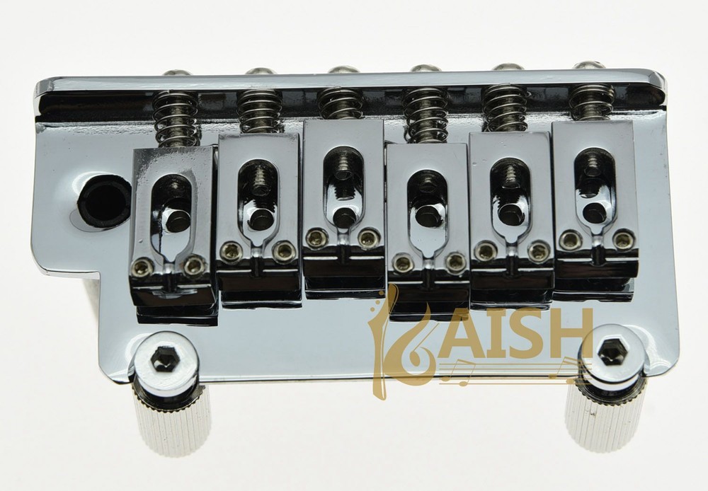Chrome 2 Point ST/Strat Style Guitar Tremolo Bridge Locking System