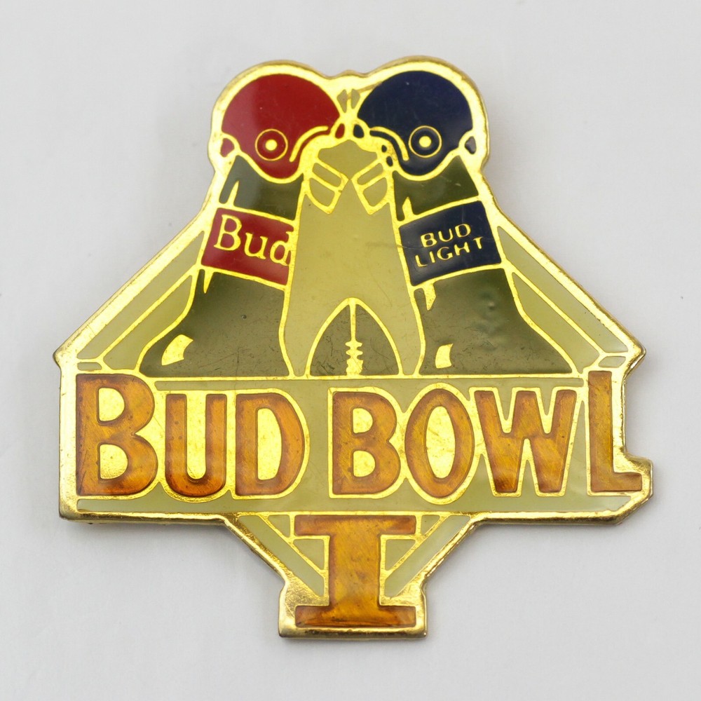VINTAGE BUD BOWL I LAPEL OR HAT PIN