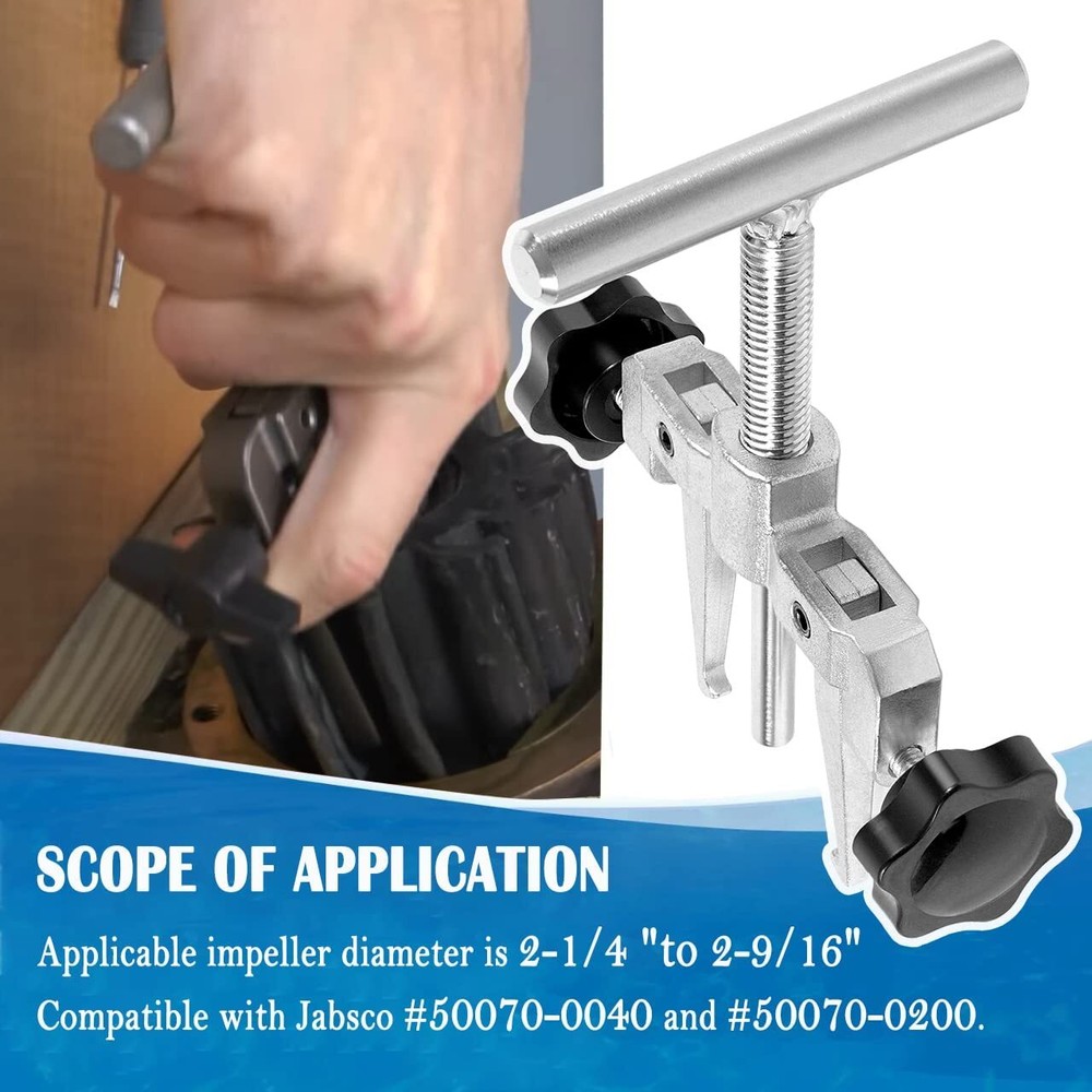 660040-1 Impeller Puller Tool for Jabsco 2-1/4" to 2-9/16" Marine Impeller Pull