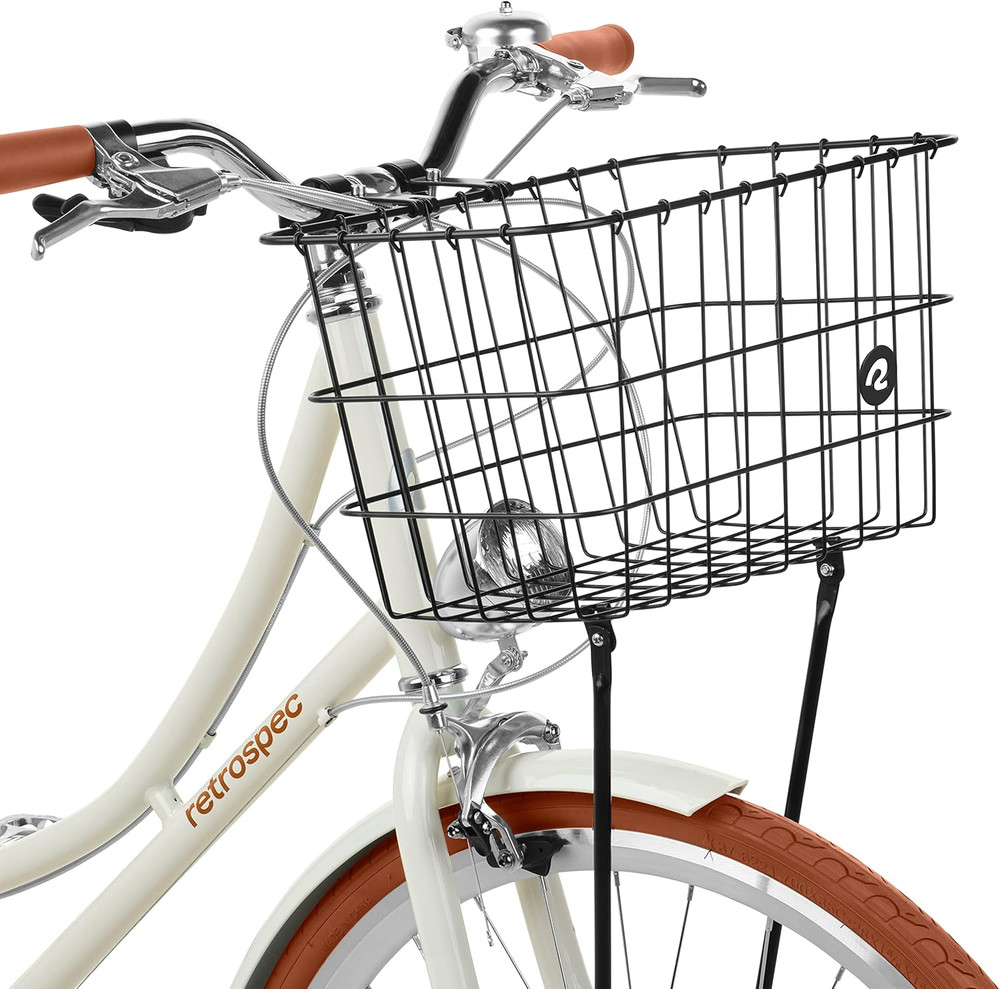 Multi-Fit Front Bicycle Basket for Bikes