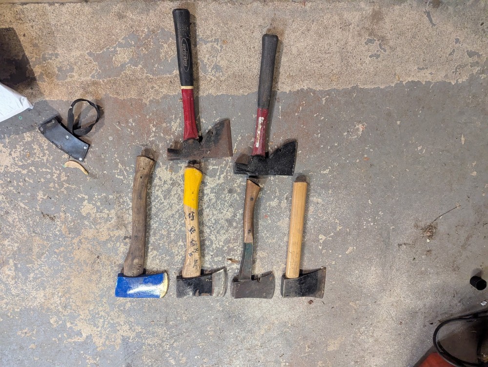 6, Vintage Hatchet Lot