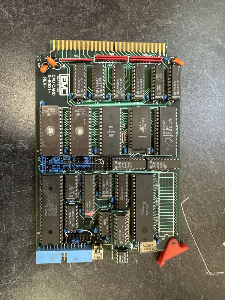 EMC D-8001 CPU Card for MPR E-Scan Microprocessor Refractometer