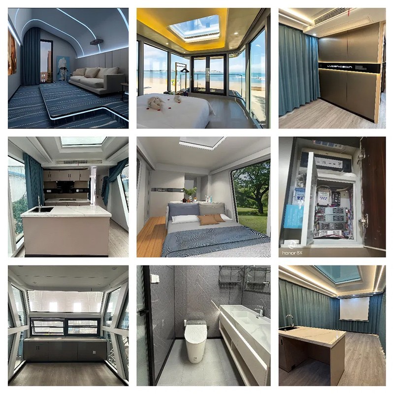 Factory Custom Camp Dormitory Practical Capsule Tiny House