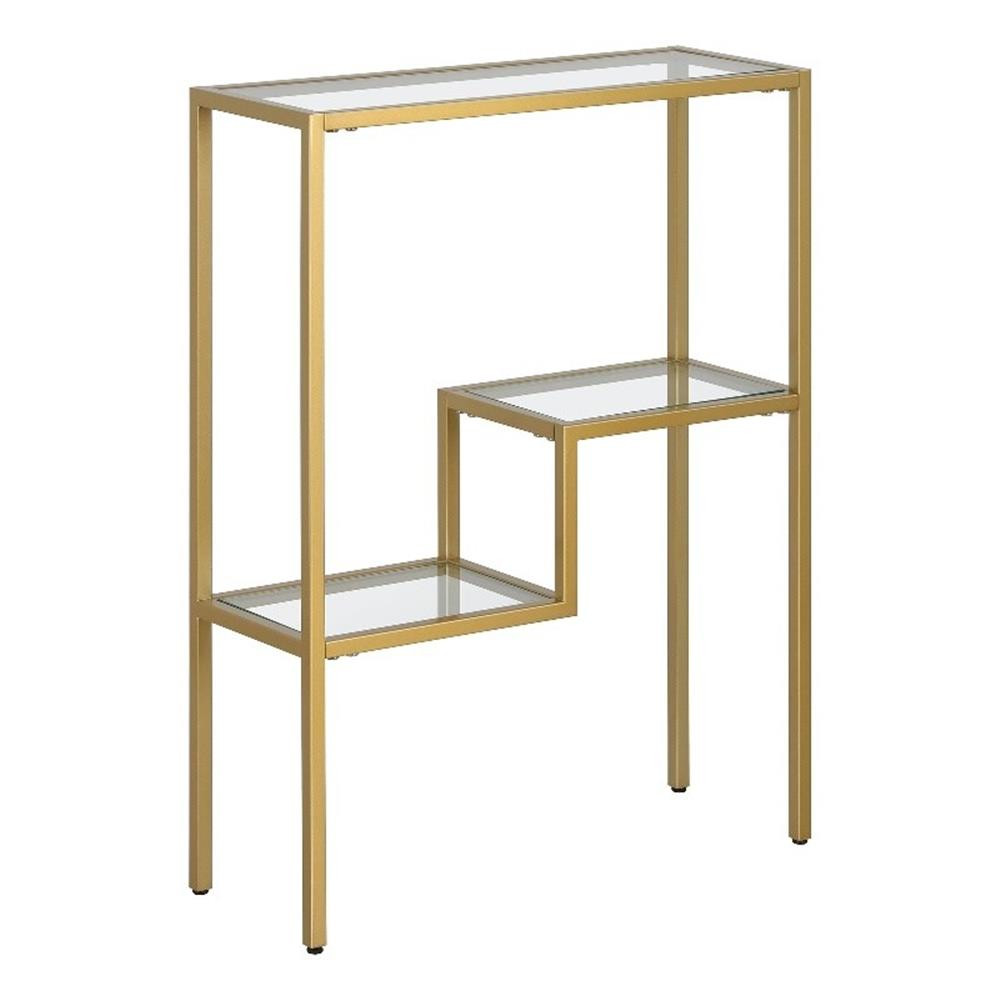 Henn&Hart 22" Gold Console Table