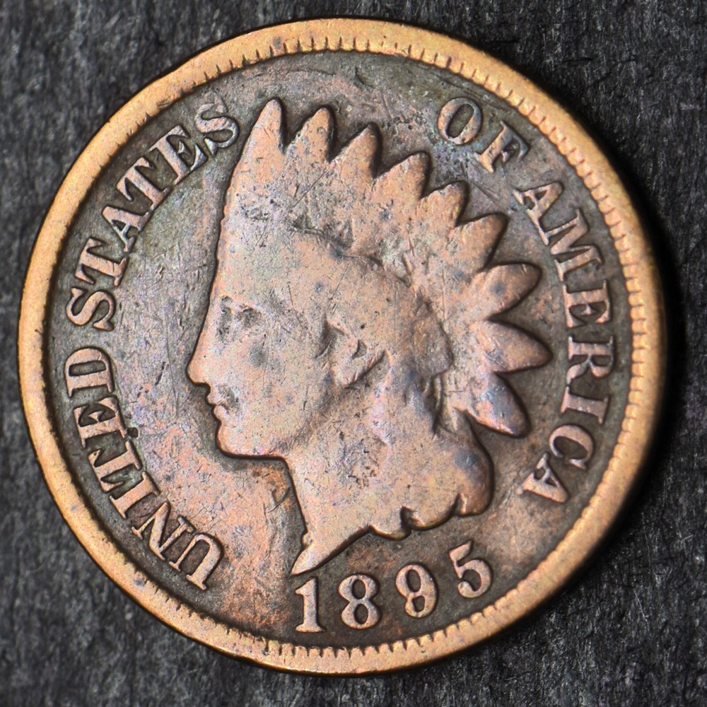 1895 Indian Head Cent 1C- COINGIANTS -