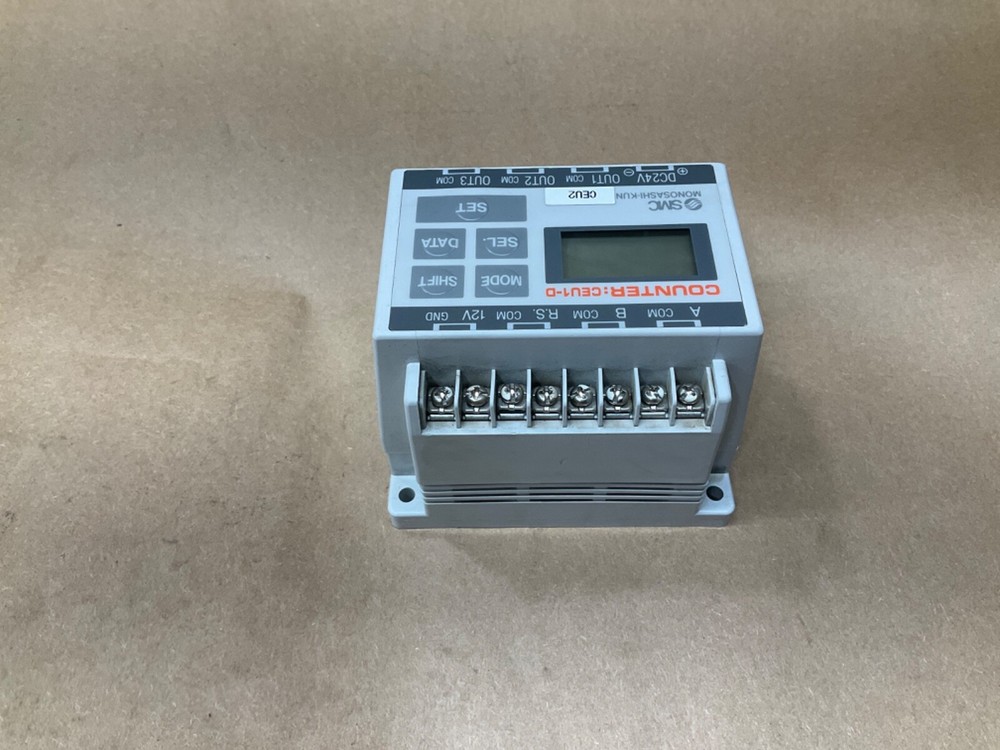 SMC CEU1-D Counter Module #181A37*IAC