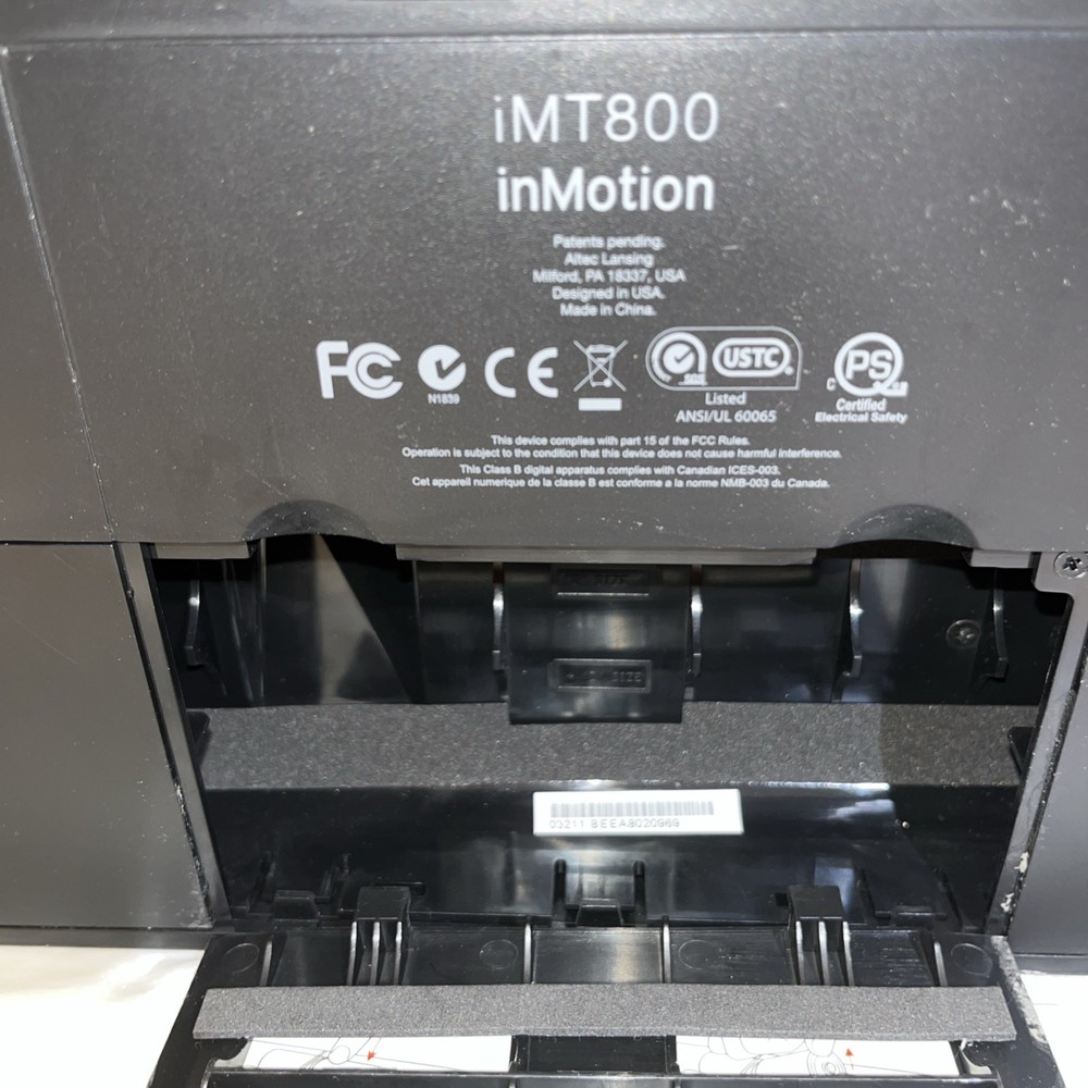 Altec Lansing iMT800 inMotion Boombox