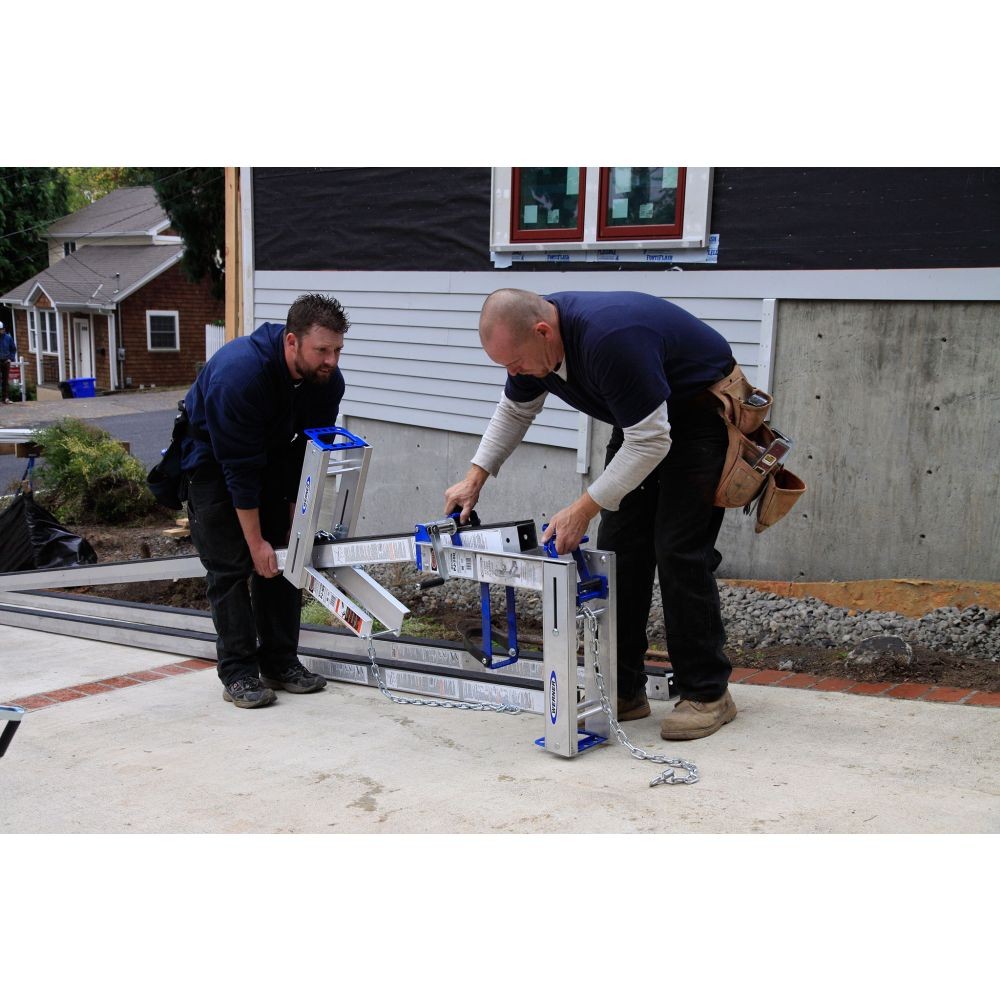 Werner PJ-100 Aluminum Pump Jack System, Large Boot Strap